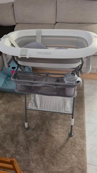 Bañera Twistshake con Soporte