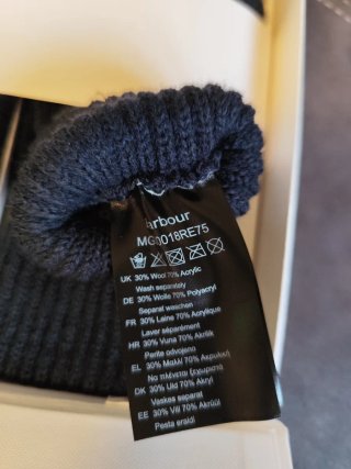 Barbour Set Regalo Bufanda y Guantes Tartán