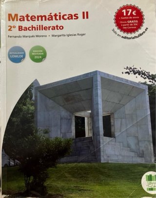 MATEMATICAS 2º BACHILLERATO