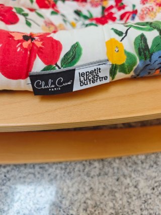 Mecedora bebé con funda floral Charlie Crane