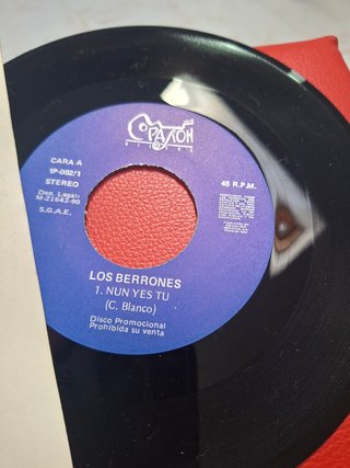 Vinilo Los Berrones - Nun Yes Tu