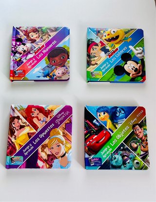 Pack 4 libros Disney infantiles