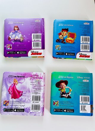 Pack 4 libros Disney infantiles