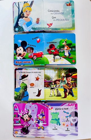 Pack 4 libros Disney infantiles