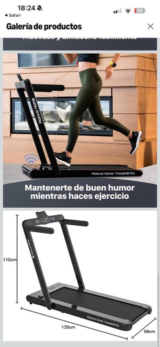 Cinta de Correr Mobvoi Home Treadmill Pro