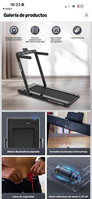 Cinta de Correr Mobvoi Home Treadmill Pro