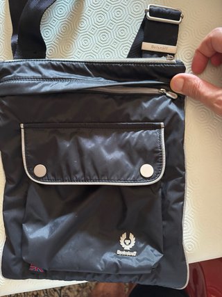 Borsa a tracolla Belstaff nera