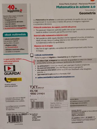 MATEMATICA IN AZIONE 2.0 TERZA EDIZIONE