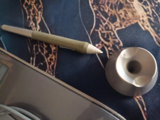 Tableta Gráfica Wacom Gris con Lápiz