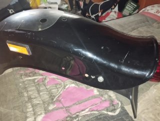 Guardabarros Harley Davidson Softail Negro