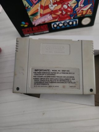 Juego Super Nintendo Pushover