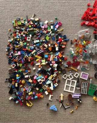 Gran lote LEGO Harry Potter y Ninjago + piezas