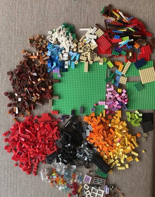 Gran lote LEGO Harry Potter y Ninjago + piezas