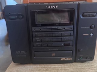 Minicadena Sony CFD-768L Mega Bass
