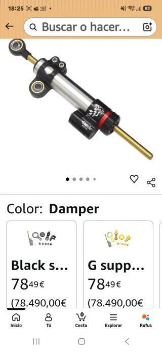 Amortiguador de dirección Matris M33019X
