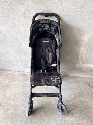 Silla de paseo Maclaren negra