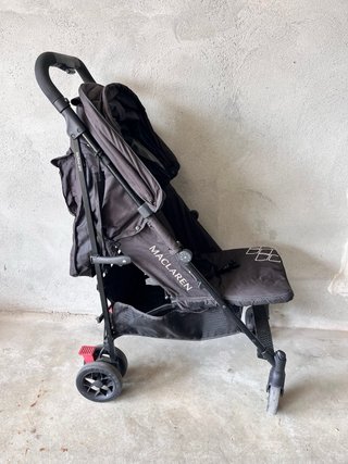 Silla de paseo Maclaren negra