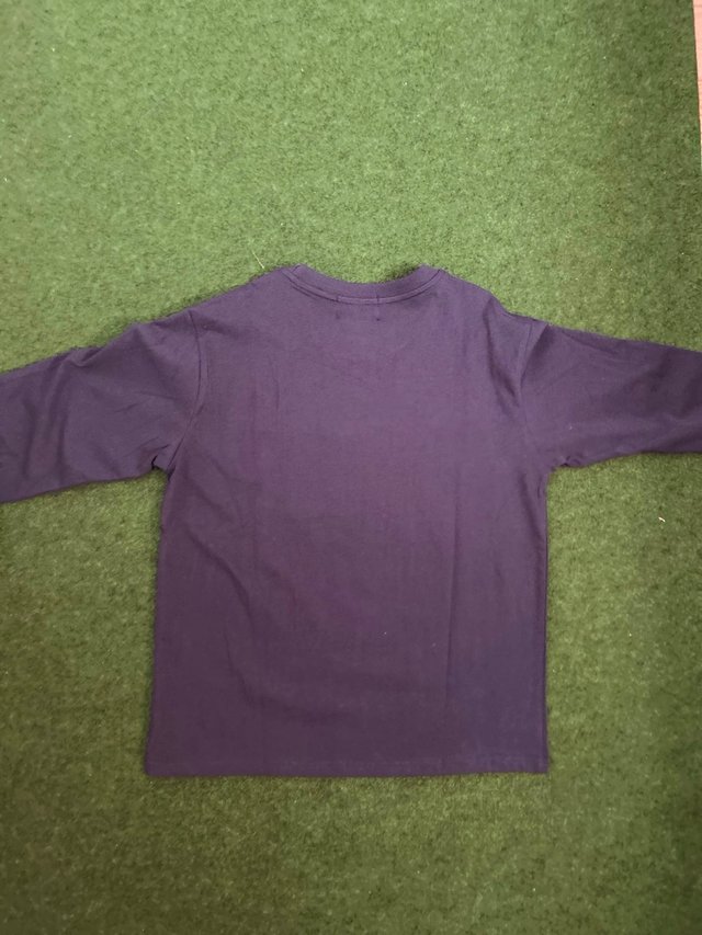 Camiseta Ami Paris manga larga azul