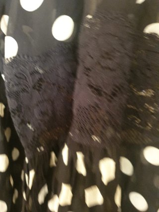 Camicetta Twin-Set pois bianca e nera a pois