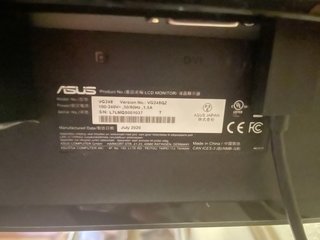 Monitor da gioco Asus 144Hz