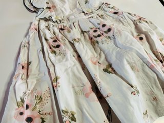 Vestido Peto Flores Elefantine