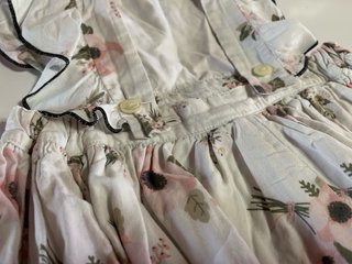 Vestido Peto Flores Elefantine