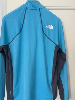 The North Face maglietta blu e grigia