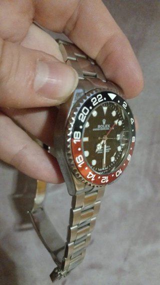 Reloj Rolex GMT-Master II Negro/Rojo