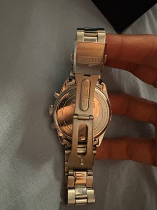 Reloj Lotus Hombre Azul y Dorado