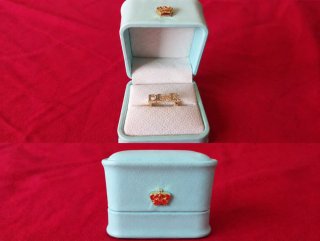 Anillo Dior Oro con Iniciales