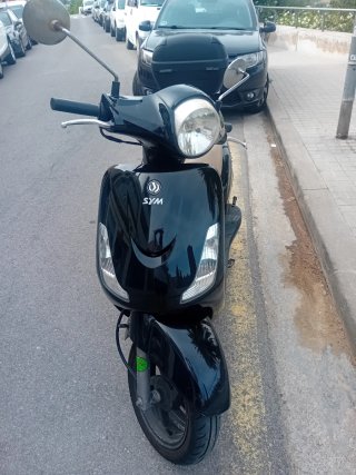 Sym Fiddle 125 Scooter Automático Negro