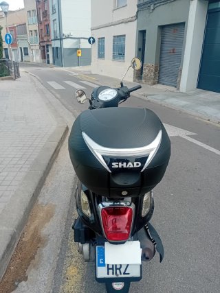 Sym Fiddle 125 Scooter Automático Negro
