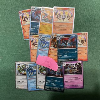 Carte Pokemon set Fuoco Bianco Italiane