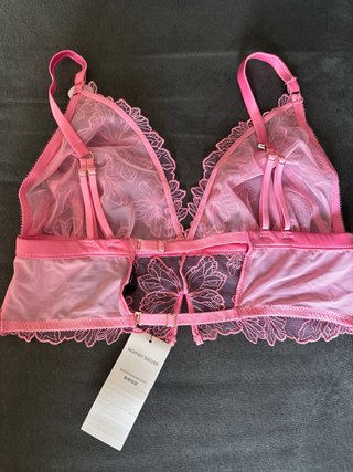 Conjunto lencería Women’secret rosa encaje