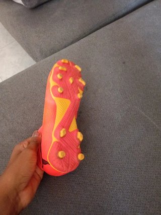 Botas de fútbol Puma Naranja/Rosa