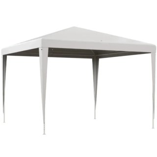 Carpa de jardín blanca