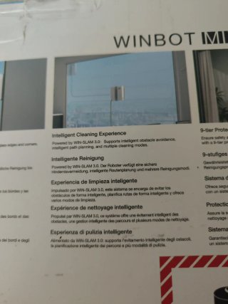 Robot limpiacristales Ecovacs Winbot Mini