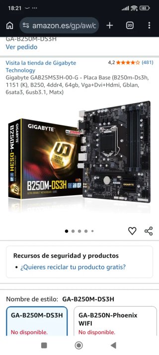 Ordenador de sobremesa