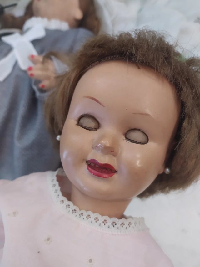 Muñeca cartón piedra Lili