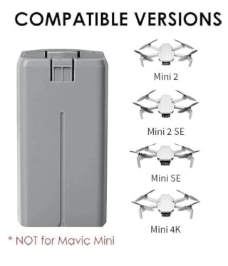 Batería Vuelo Inteligente Repuesto Drone
