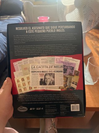 Juego de mesa Cold Case: Una Pizca de Asesinato
