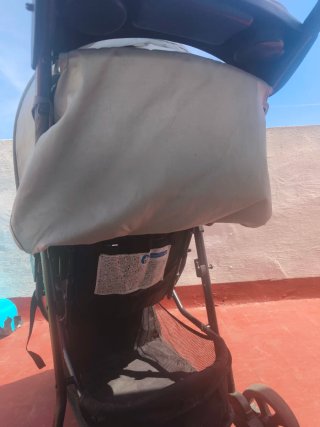 Carrito de paseo con reposa vasos