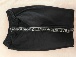 EA7 Emporio Armani Pantalón Corto Negro T. XXL