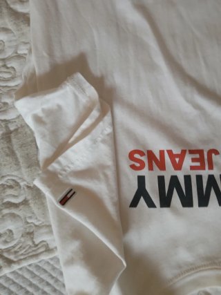 Camiseta Tommy Jeans Blanca