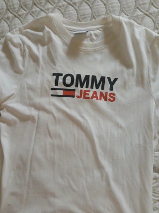 Camiseta Tommy Jeans Blanca