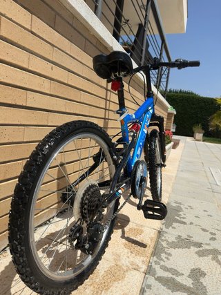 Bicicleta infantil azul 14 pulgadas
