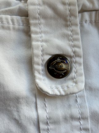 Pantaloni bianchi Just Cavalli