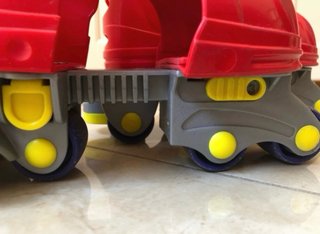 Pattini Fisher Price Bambino Regolabili Rossi Blu