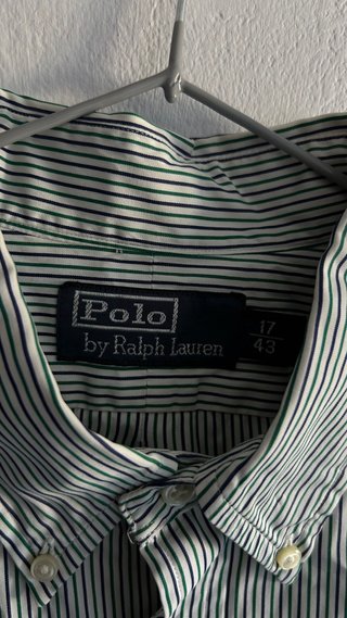 Camicia Polo Ralph Lauren a Righe Sottili Taglia XL