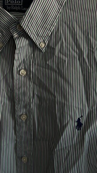 Camicia Polo Ralph Lauren a Righe Sottili Taglia XL